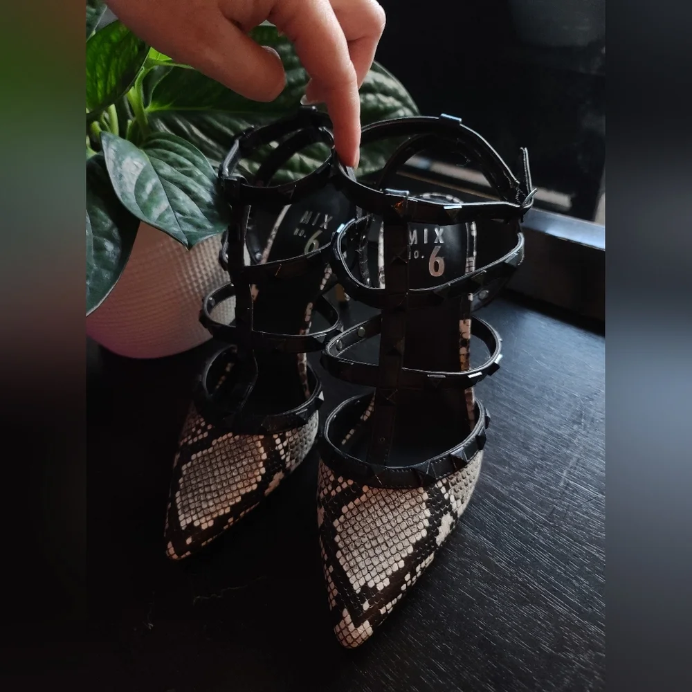Mix no.6 Cage Heel - Picture 1 of 7